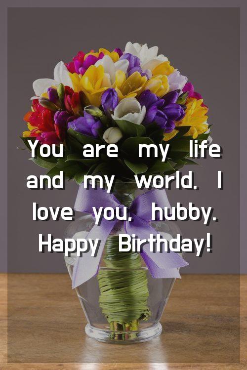 happy birthday hubby thought